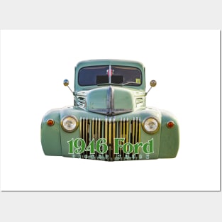 Customized 1946 Ford Pickup Truck Posters and Art